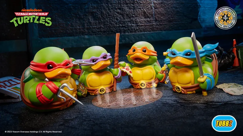 Ducks Ninja Kilpikonnat