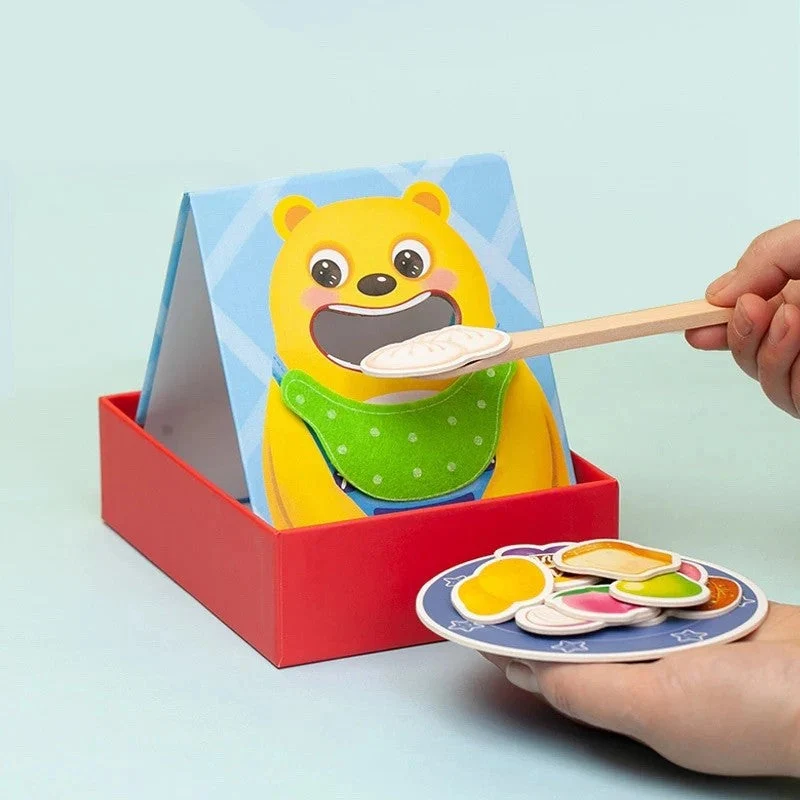 Educational Play House™ – Hienomotoriset taidot ja värien tunnistaminen - Montessori Eten Spel