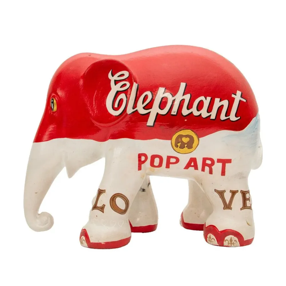 Elephant Parade elephant Elephanty Pop Art 20cm rajoitettu erä 750 kpl ELEPHANTY POP ART 20