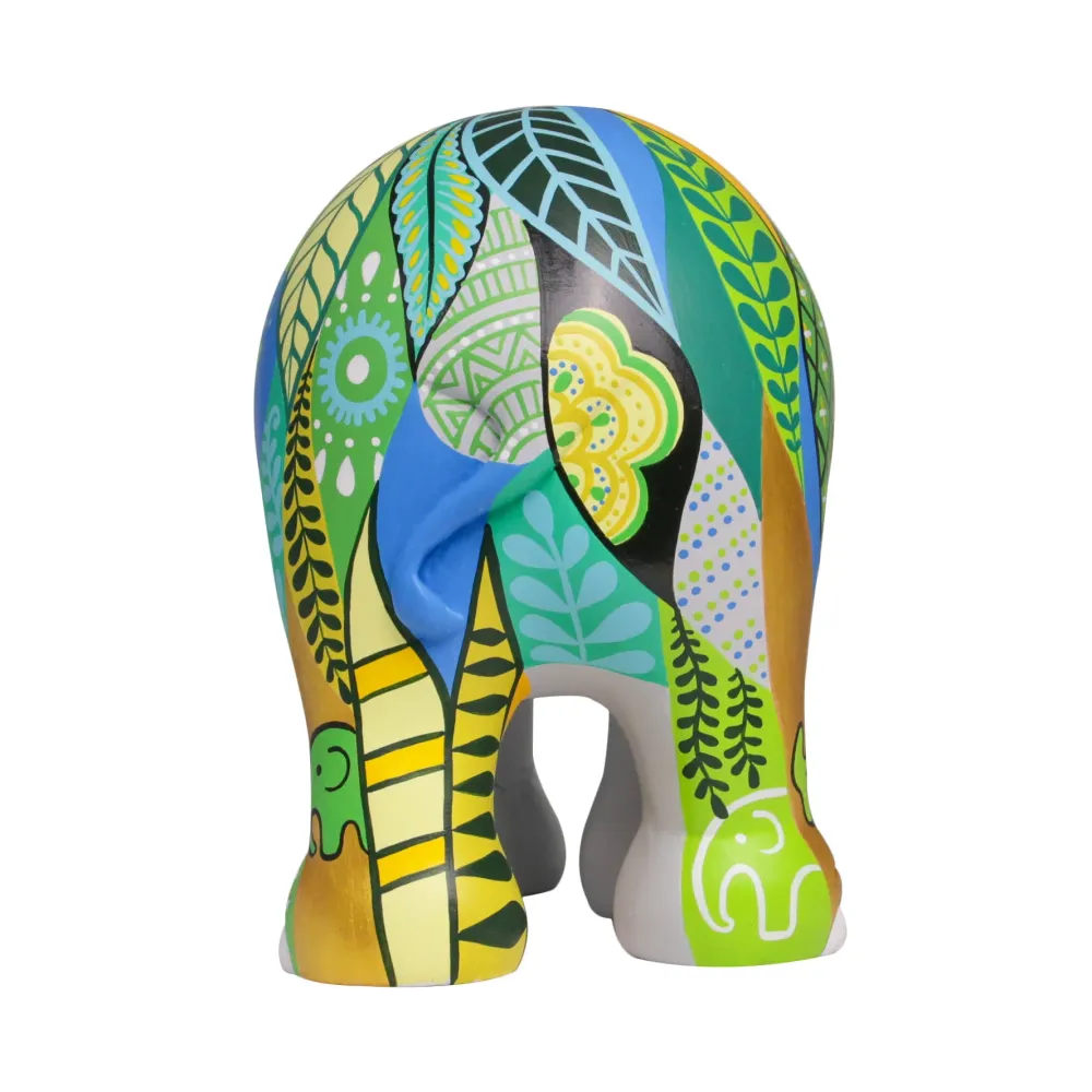 Elephant Parade elephant Happy Sarawak 15 cm rajoitettu erä Wanchalerm Mueanpang Hong Kong 2014 SKU Happy Sarawak 15