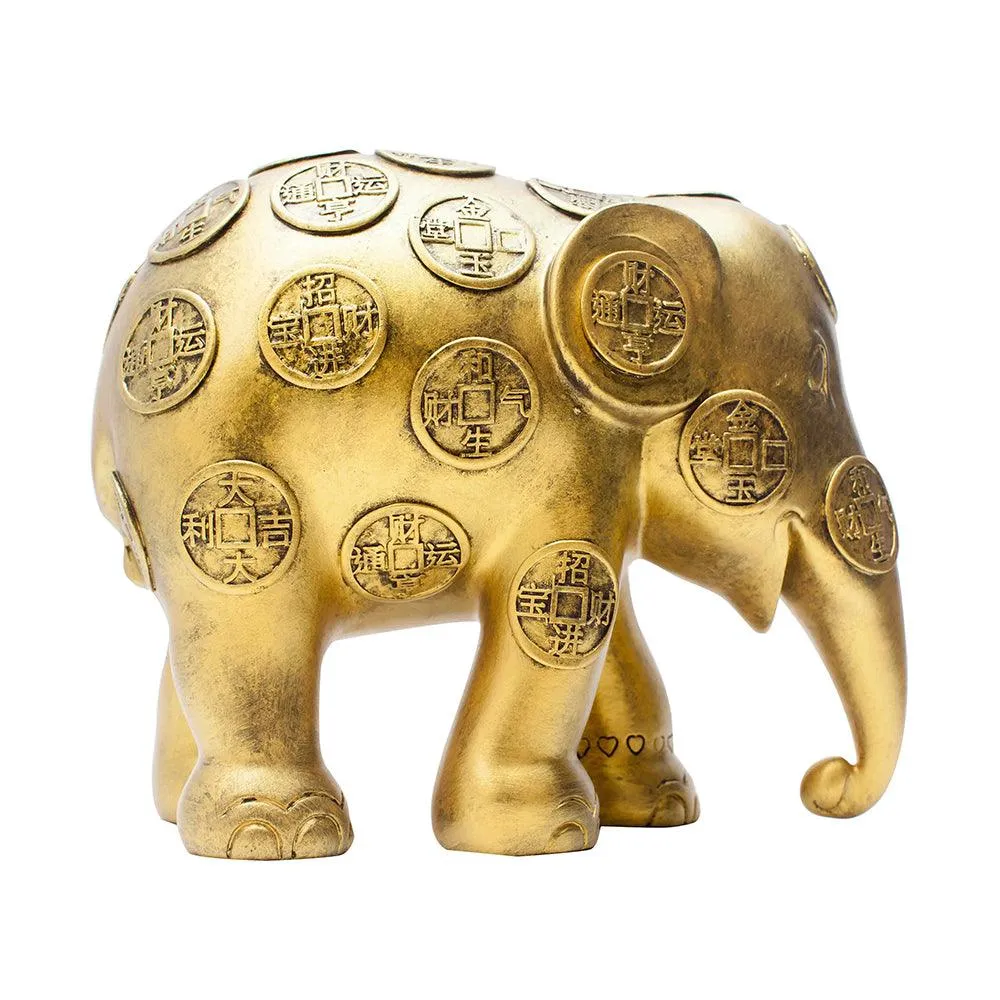 Elephant Parade elephant Lucky Coins 20cm Limited Edition 750 kpl LUCKY COINS 20
