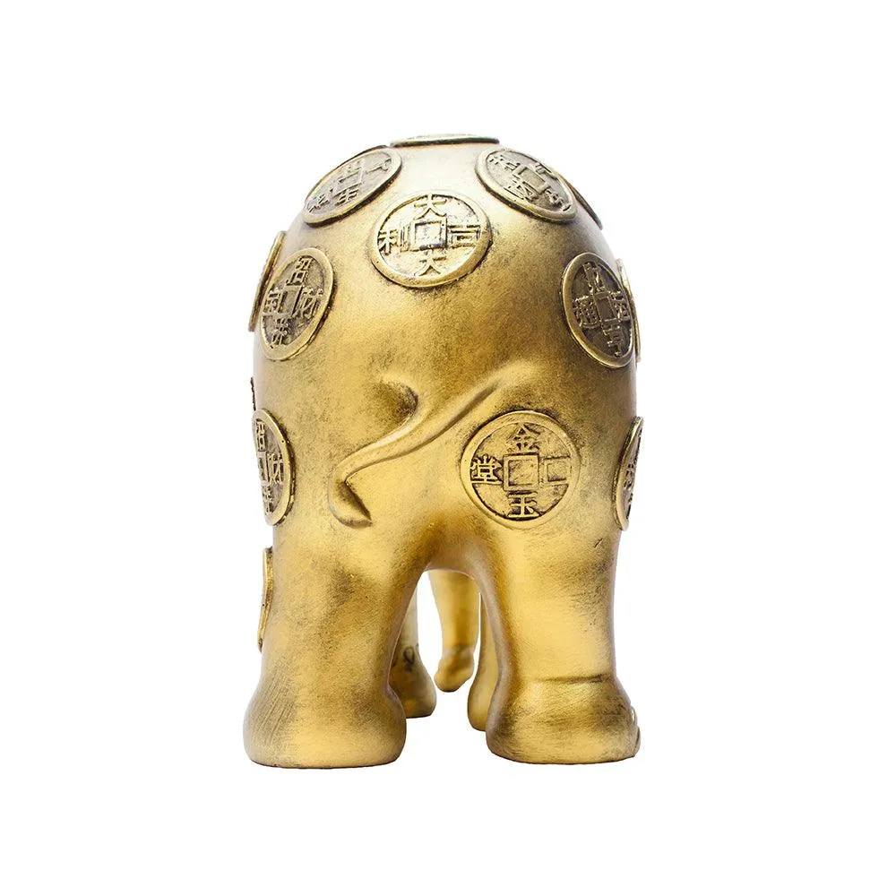 Elephant Parade elephant Lucky Coins 20cm Limited Edition 750 kpl LUCKY COINS 20