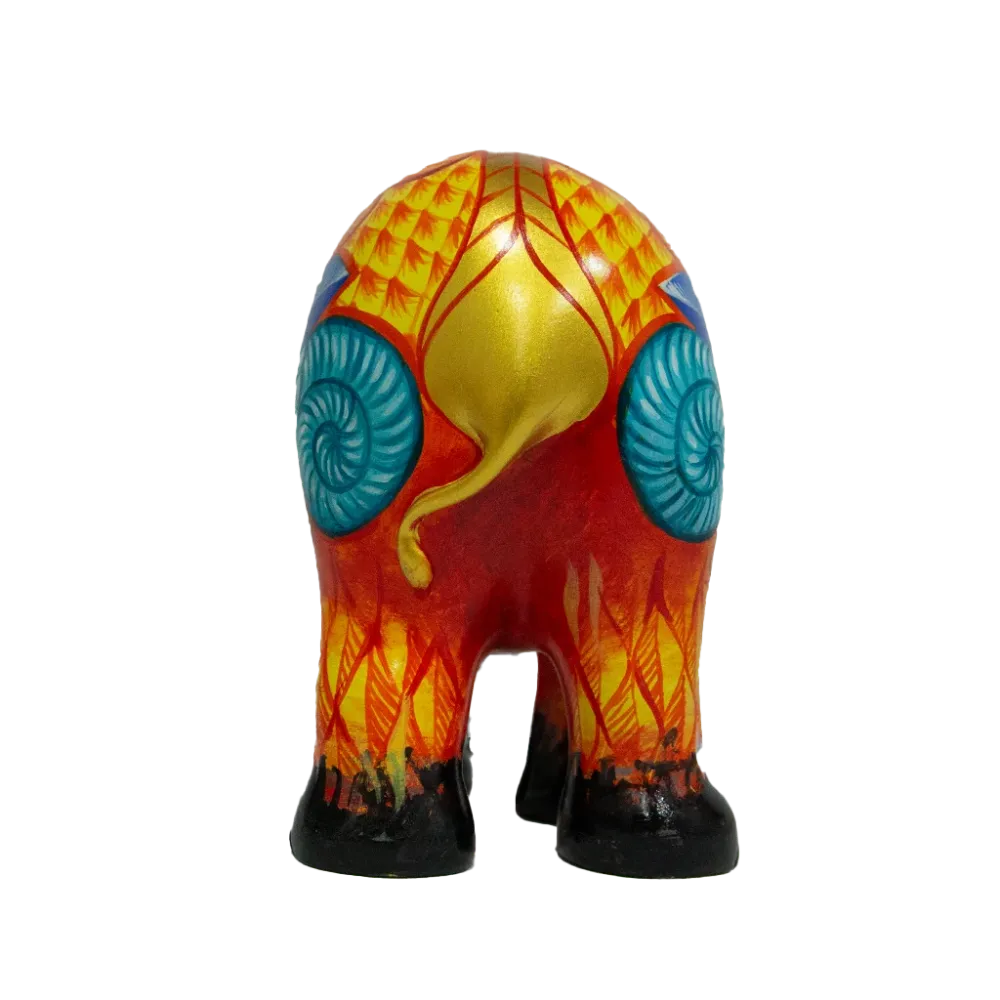 Elephant Parade elephant Phoenix Ashes 15cm Limited Edition 3000 PHOENIX ASHES 15