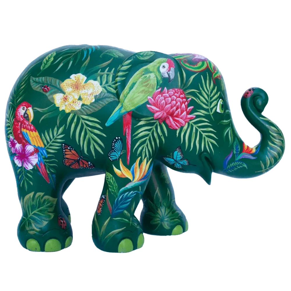 Elephant Parade Elephant Plant Paradise 15cm Limited Edition 3000 kpl PLANT PARADISE 15