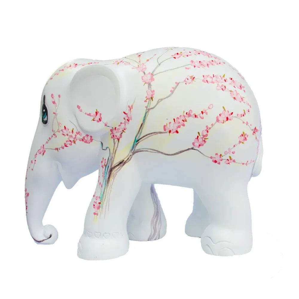 Elephant Parade elephant Sata kukkaa 10cm Rajoitettu erä 3500 SADA KUKKA 10