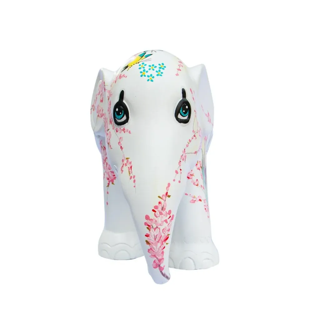 Elephant Parade elephant Sata kukkaa 10cm Rajoitettu erä 3500 SADA KUKKA 10