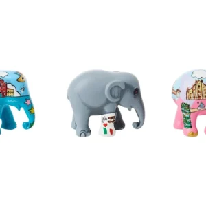 Elephant Parade monipakkaiset norsut Bella Italia - Venetsia + Mosha Loves Italia + Milano