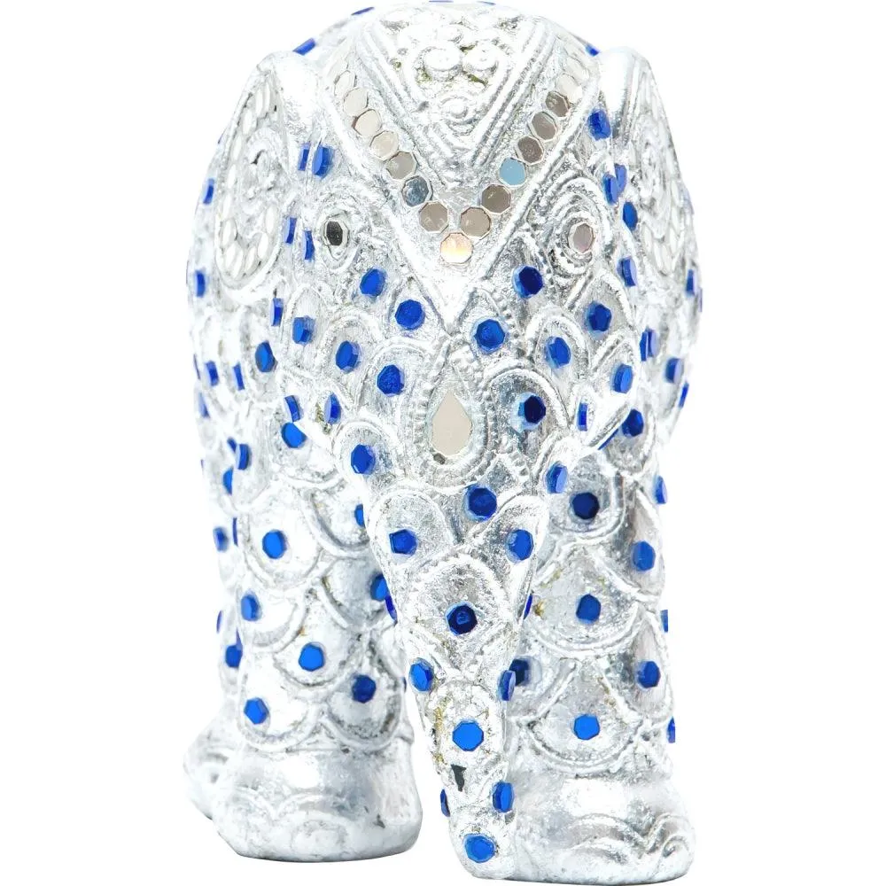 Elephant Parade norsu Ayutthaya Silver 10cm Limited Edition 3500 AYUTTHAYA SILVER 10