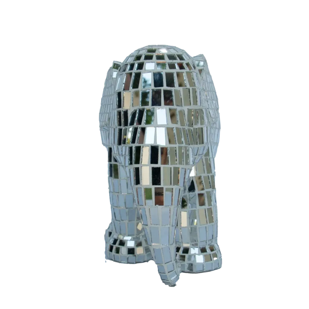 Elephant Parade norsu Disco Disco Silver 15cm Limited Edition 3000 DISCO DISCO SILVER 15