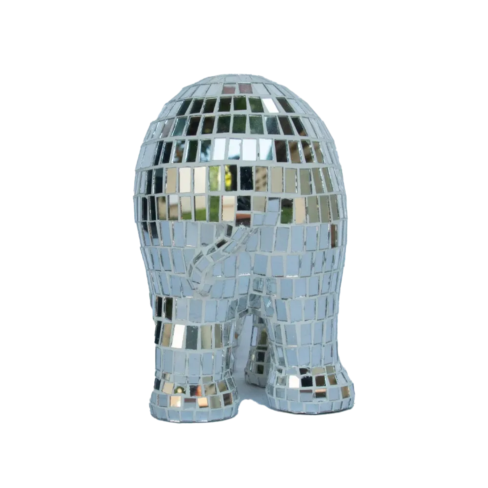 Elephant Parade norsu Disco Disco Silver 15cm Limited Edition 3000 DISCO DISCO SILVER 15