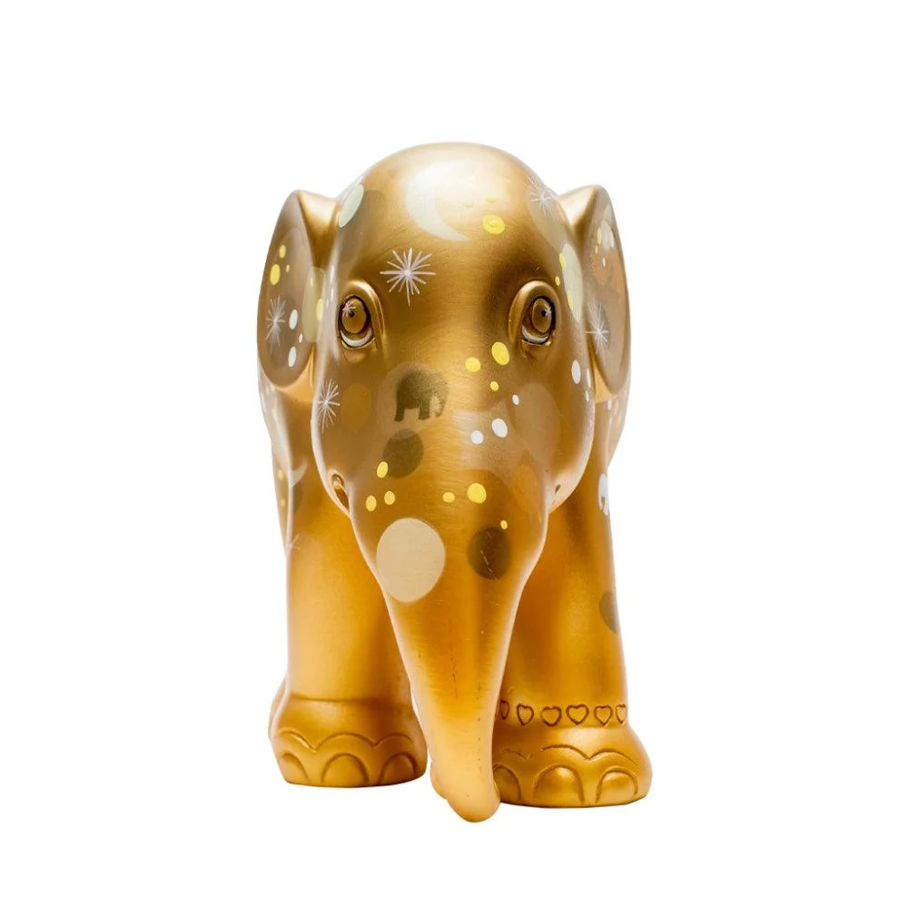 Elephant Parade Sparkling Celebration Gold 10cm Sparking CELEBRATION GOLD 10