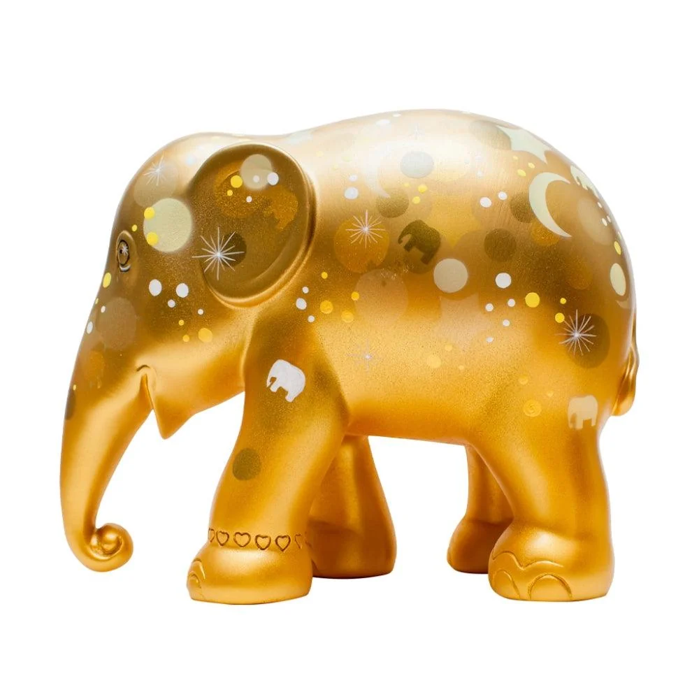 Elephant Parade Sparkling Celebration Gold 10cm Sparking CELEBRATION GOLD 10
