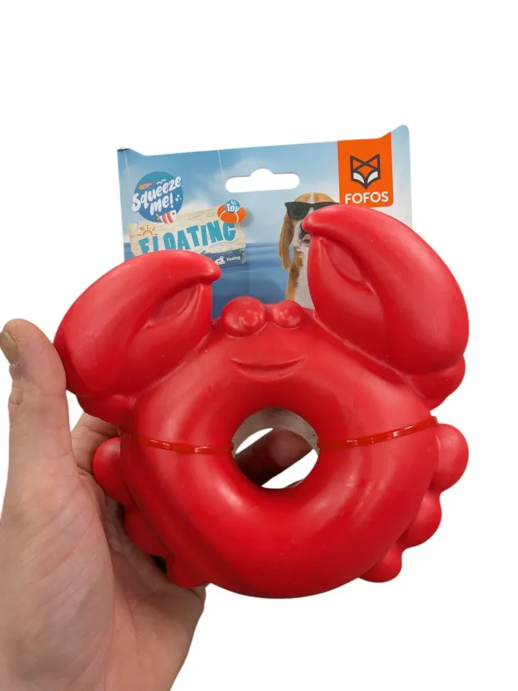 Fofos Crab - Kelluva purulelu vinkuvalla äänellä