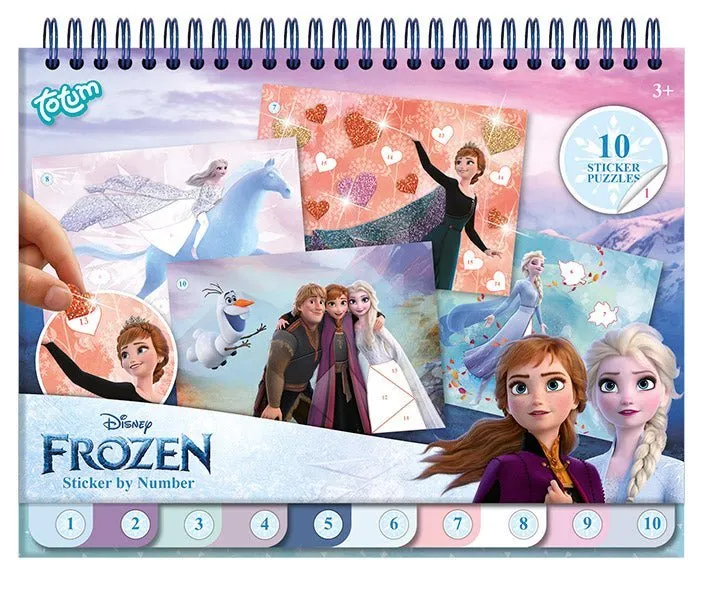 Frozen Craft Book numero tarrat