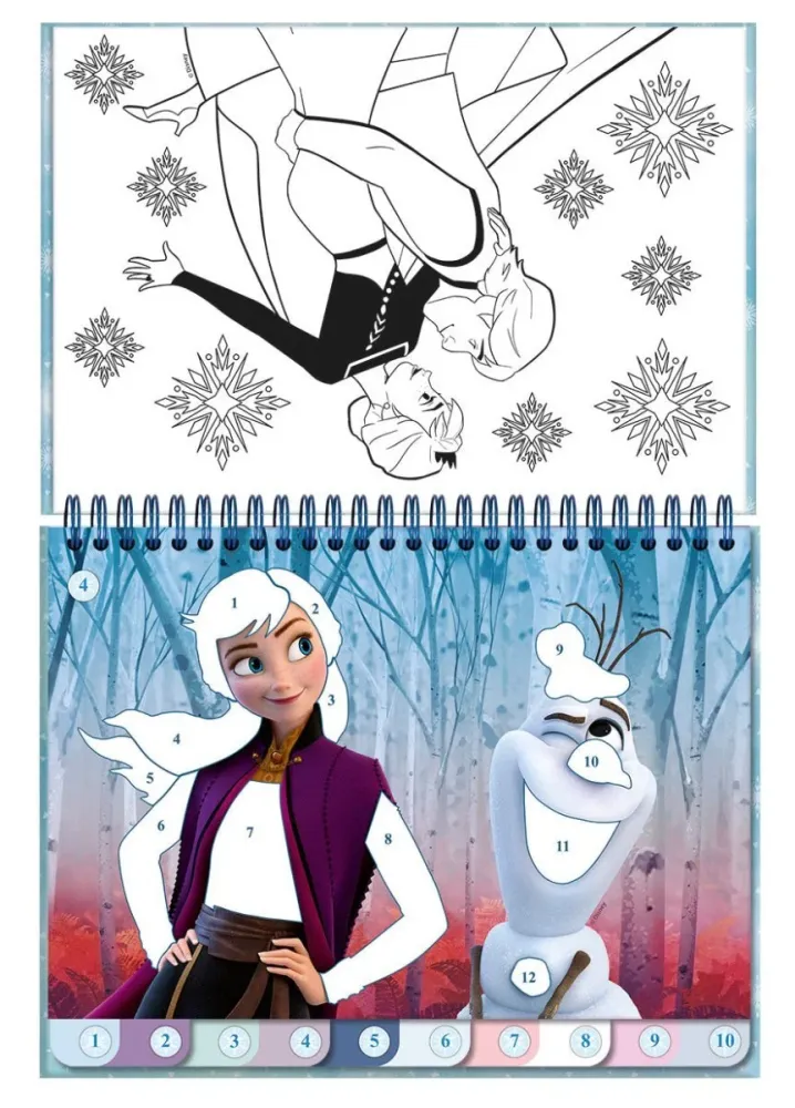 Frozen Craft Book numero tarrat