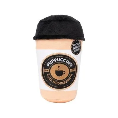 Fuzzyard Barkrista Puppuccino -pehmolelu – Täydellinen leikkikaveri kahvin ystäville