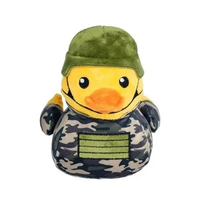 Fuzzyard Duck Commanduck -pehmolelu – Koirasi siistein leikkikaveri