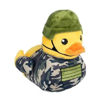 Fuzzyard Duck Commanduck -pehmolelu – Koirasi siistein leikkikaveri
