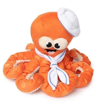 Fuzzyard Octo-Posse Sailor Squiggles -pehmolelu - hauska koiranlelu