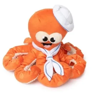 Fuzzyard Octo-Posse Sailor Squiggles -pehmolelu - hauska koiranlelu