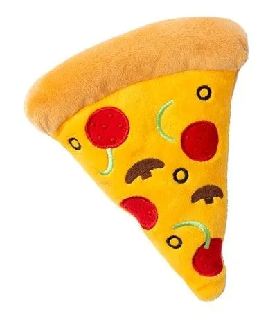 Fuzzyard Pizza Slice -pehmolelu – Mukana vinkuva ääni lisähauskuuteen