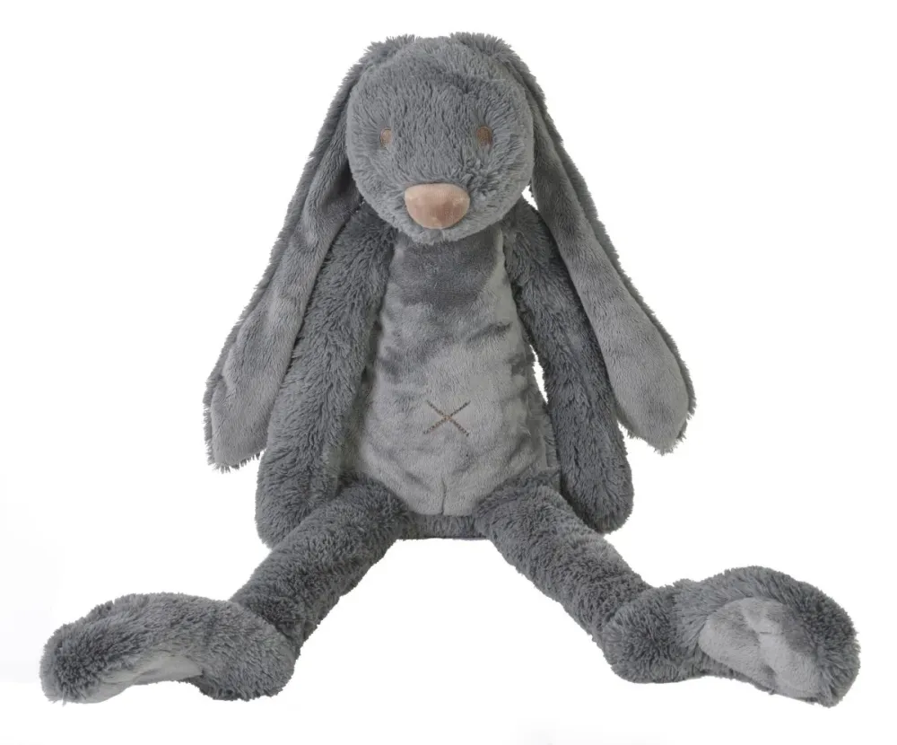 Happy Horse Cuddle Big Rabbit Richie Deep Grey 58cm