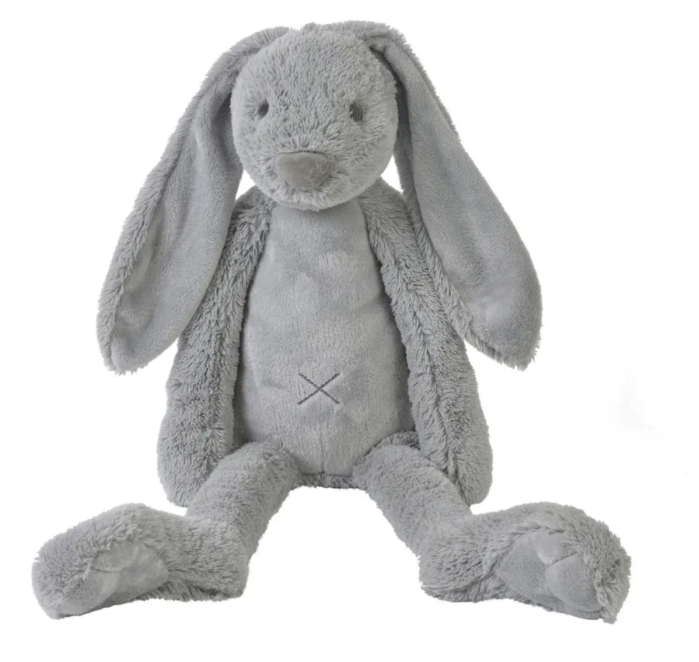 Happy Horse Cuddle Big Rabbit Richie Harmaa 58cm
