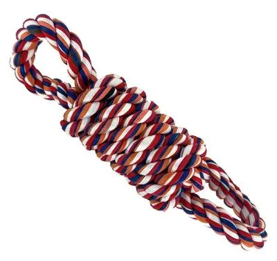 Happy Pet Twist-Tee -spiraaliköysi, 8-muotoinen – Kestäviä koiranleluja kierrätysmateriaaleista