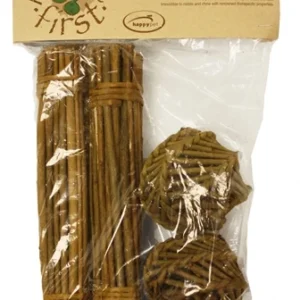 Happy Pet Willow -etupakkaus, 2 tikkua / 2 palloa