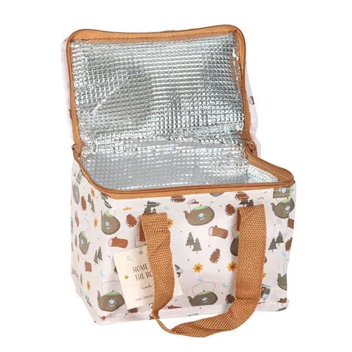 Home on Road Camping Print Plastic Lunch Bag