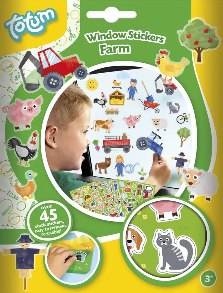 Ikkunatarrat Farmyard