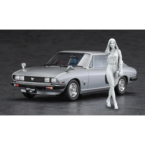 Isuzu 117 Coupé Late Version Girl’s Figure 1/24 Model