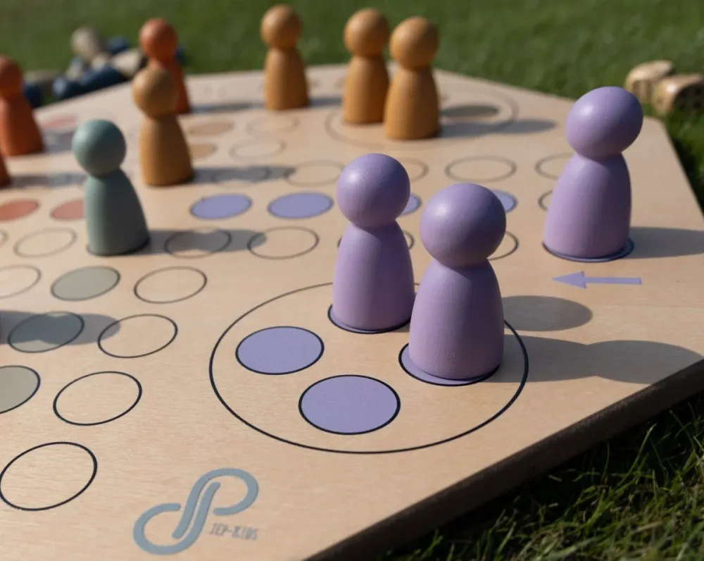 JeP Kids lautapeli puinen Ludo