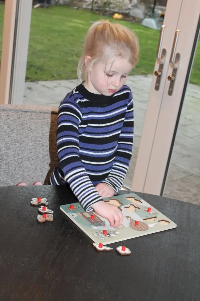 JeP Kids Puzzle 30X22 Puutarha