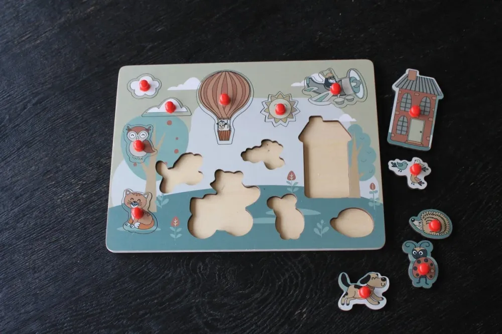JeP Kids Puzzle 30X22 Puutarha