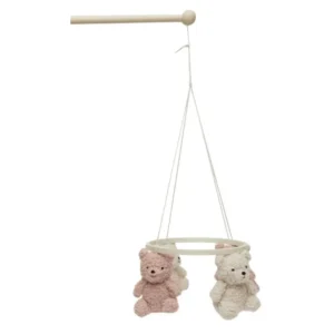 Jollein Baby Mobile Nalle Wild Rose/ Luonnollinen
