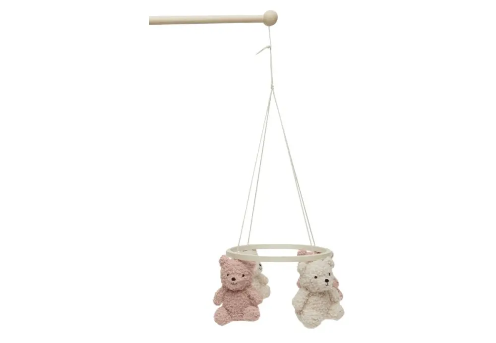 Jollein Baby Mobile Nalle Wild Rose/ Luonnollinen