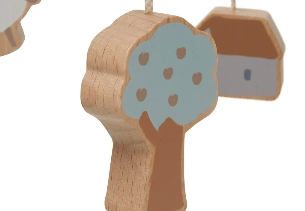 Jollein Baby Mobile Wood Farm