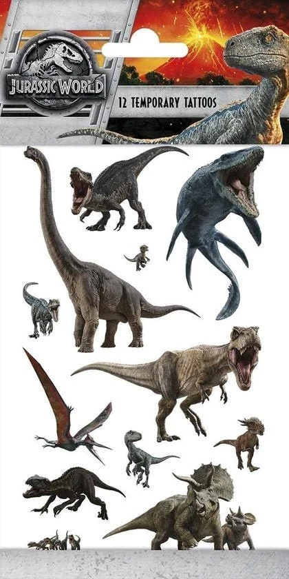 Jurassic World tatuoinnit