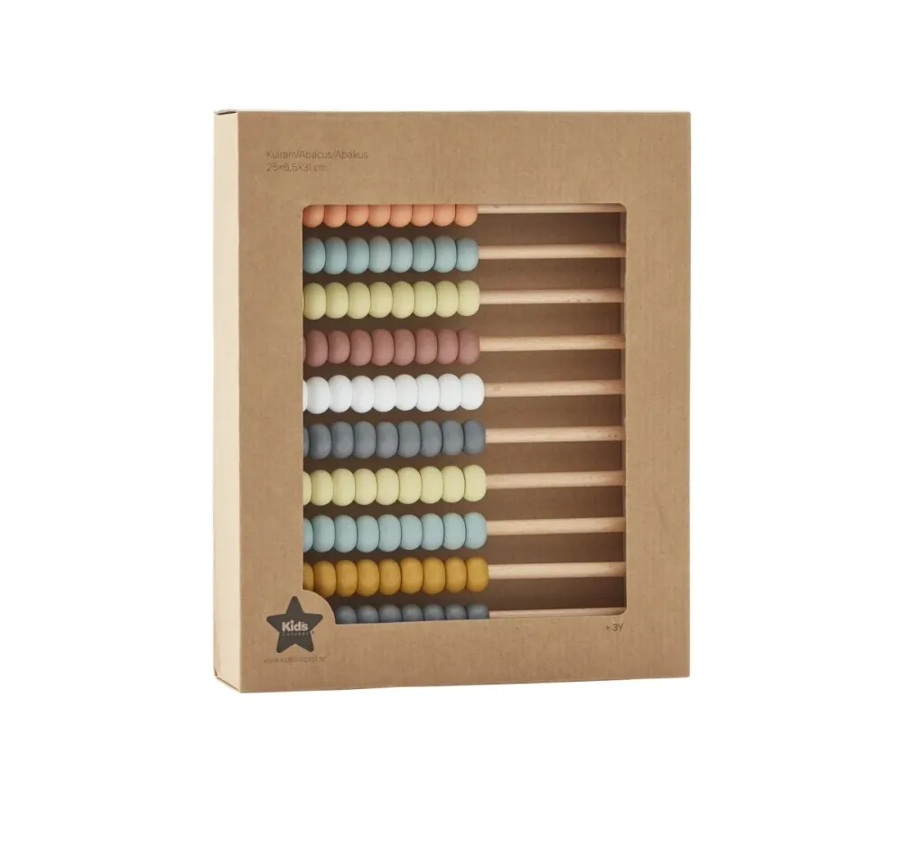 Kid's Concept Abacus Monivärinen 24x6x30