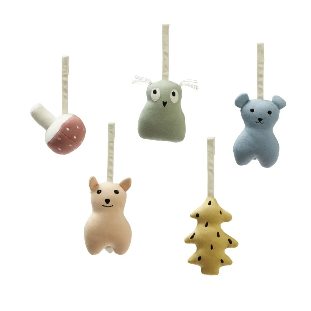 Kid's Concept Babygym lelut Woodland 5kpl