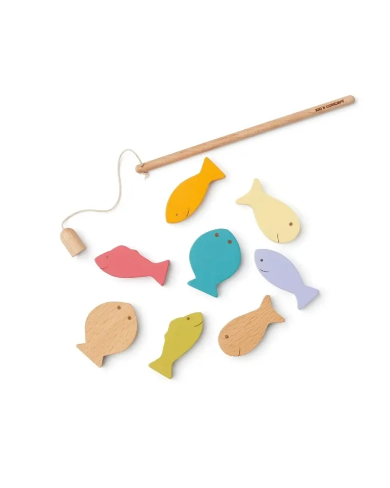 Kid's Concept Game Fishing Wood