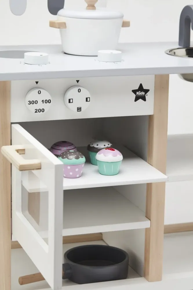 Kid's Concept lelu-keittiö valkoinen