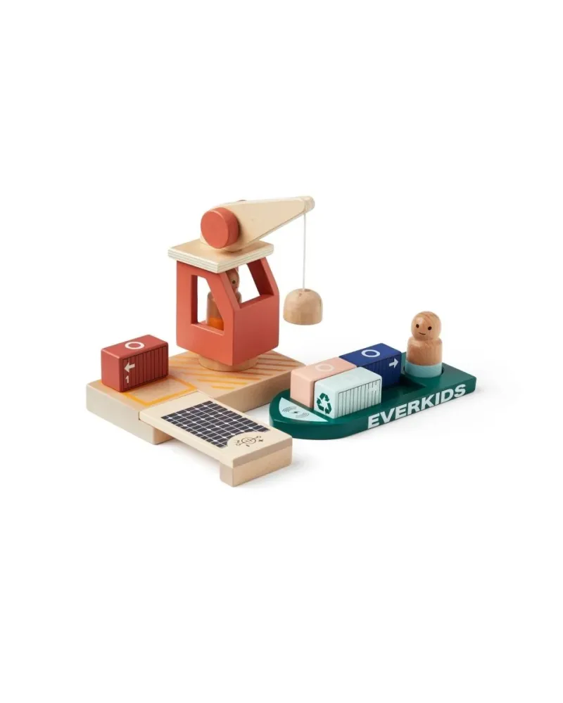 Kid's Concept puinen lelu Container Port