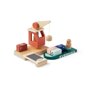 Kid's Concept puinen lelu Container Port