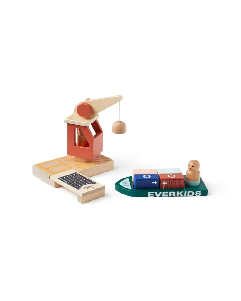 Kid's Concept puinen lelu Container Port