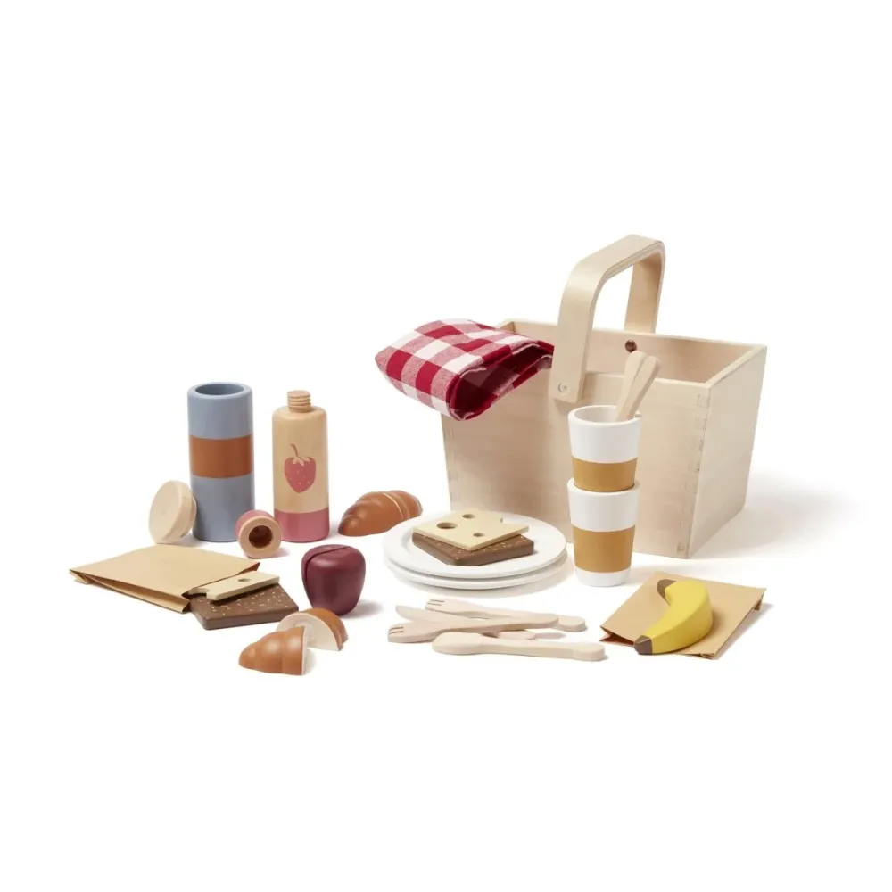 Kid's Concept puinen lelu piknik-setti