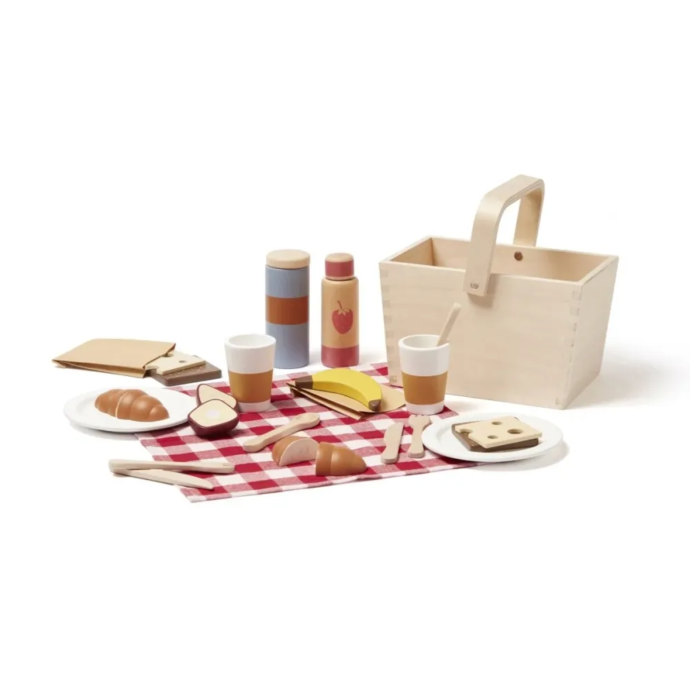 Kid's Concept puinen lelu piknik-setti