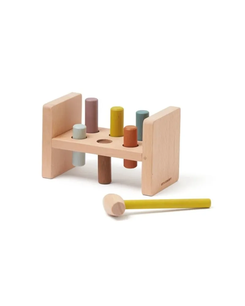 Kid's Concept puinen lelu vasarapenkki