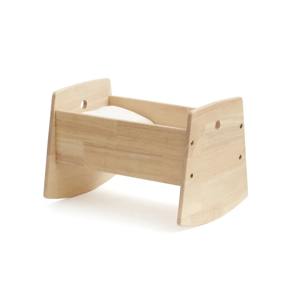 Kid's Concept puinen lelunukke kehto